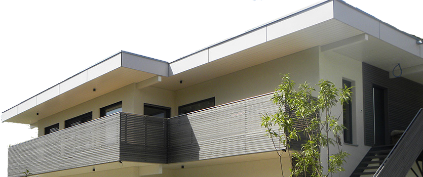 maison avec balcon